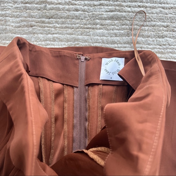 With Jean Chloe Corset Dress | Chocolate - Picture 3 of 4